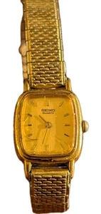 Reloj Seiko dorado vintage para mujer   - Imagen 1 de 2