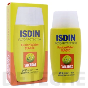 Fotoprotector ISDIN Fusion Water Magic By Alcaraz Spf50 50ml~Sport Prof ORIGINAL - Picture 1 of 1