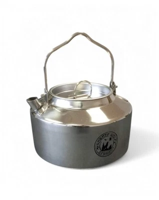 Outdoor-Kessel aus Edelstahl – 1,2 Liter Kettle Wasserkessel Bushcraft Camping - Bild 1 von 4