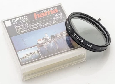 Hama Pol Linear M49 750/490 (3) 49mm 49 MM Polarizer Boxed - Image 1 of 4