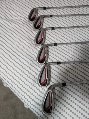 Maxfli Black Golf Irons 5,6,7,8,9 P RH regular Flex Men's - Image 1 of 4