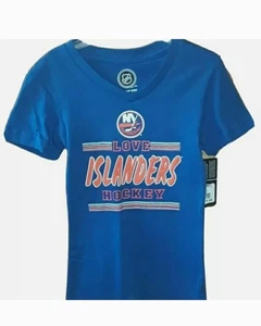 NWT New york islanders girls t shirt size small 6/6X - Picture 1 of 3