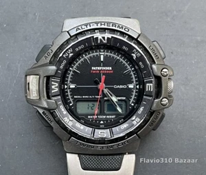 Super Rare CASIO Pathfinder PAT-700 (2335) Titanium Japan M - New Battery - Picture 1 of 11