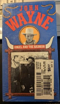Brand NEW - JOHN WAYNE, Gail Russel  VHS movie "ANGEL AND THE BADMAN" - Image 1 of 4