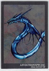 Final Fantasy Art Museum Trading Card #287 / SP08 Special FOIL Leviathan 8 VIII
