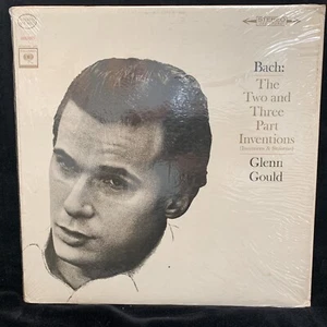 BACH Two & Three Part Inventions GLENN GOULD COLUMBIA MS 6622 2EYE ST LP SHRINK - Picture 1 of 4