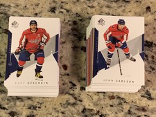 2018-19 Upper Deck SP Authentic Complete Base Set of 100 Cards