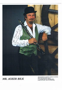 Acker Bilk hand signed photograph 10 x 8 inch - Picture 1 of 2