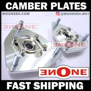 MK1 Pillow Ball Camber Kit Plates For Coilover Kits Strut Mounts Scion TC - Bild 1 von 11