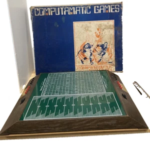 Computamatic Football 70s Gaming System And Box - Picture 1 of 14