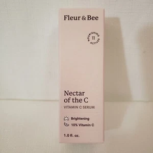 Fleur Bee Gesichtsserum 1oz Nektar Vitamin C Squalan Hyaluronsäure Neu im Karton NEU - Bild 1 von 1