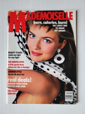 1986 Mademoiselle Paulina PORIZKOVA Stephanie SEYMOUR Estelle LEFEBURE M Eabry Foto 1 de 4
