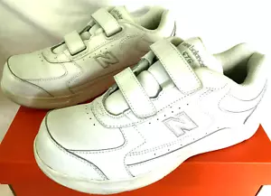 New Balance WW576VW Leather A5500 White 2-Strap Walking Shoes Women's 10 D - Picture 1 of 12