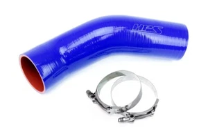 HPS Blue Reinforced Silicone Air Intake Post MAF Hose Kit 57-1879-BLUE - Picture 1 of 3