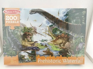 Melissa & Doug 200 Pieces Puzzle Prehistoric Waterfall for Ages 8+ - Picture 1 of 6