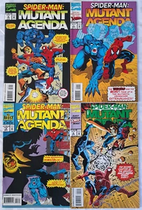 Complete 4 Comic Set: Spider-Man The Mutant Agenda - Marvel Comics 1994 - Picture 1 of 3