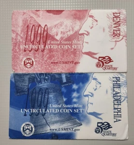 1999 P D Uncirculated US Mint Coin Set - Still Sealed - w/ OGP - Picture 1 of 6