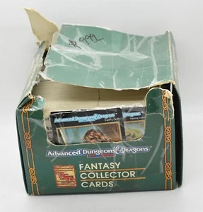 AD&D 2nd Edition Fantasy Collector Cards TSR 1991 Opened 36 Packs Wax Box - Picture 1 of 5