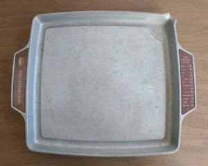 Frigidaire Square Aluminum GRIDDLE Heat Minder Guide Vintage Fry Pan Classic - Picture 1 of 6
