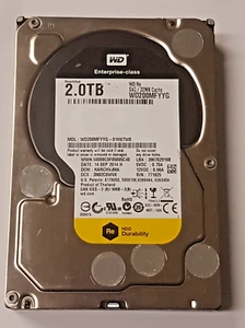 2 SAS Western Digital Re WD200MFYYG-01HXTW0 7.2K 3.5 " Hard Drive Recertified - Picture 1 of 1