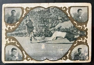 ¡Rara!.. Tarjeta de Coleccionista Edición Española 1921 - Barcelona v Esparta Praga 25/12/21 - Imagen 1 de 2