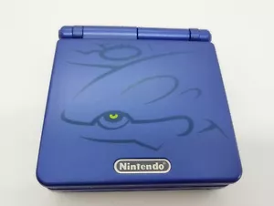 Gameboy Advance SP AGS-001 Kyogre Pokémon Reshell Custom shell & New Battery - Picture 1 of 8