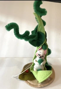 Vintage Annalee Mobility Sweat Pea Mouse 1999 7”T - Picture 1 of 4