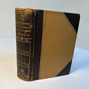 1944 Whitaker's Almanack by Joseph Whitaker - Hardcover - Imagen 1 de 17