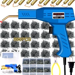 Plastic Welder Kit Soldering Hot Stapler Bumper Repair Welding Gun 800 Staples - Picture 1 of 5
