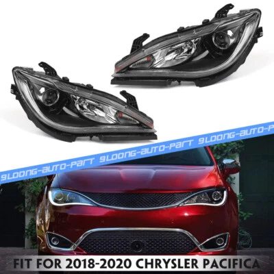 2Pcs For 2017-2020 Chrysler Pacifica Factory HID/Xenon DRL Projector Headlights - Image 1 of 4