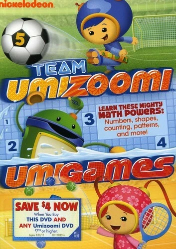 DVD Nickelodeon: Team Umizoomi: Umigames NEW - Image 1 of 1