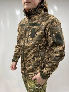Chaqueta de camuflaje para hombre 4.5.0 Soft Shell talla Pixel, 46-60 - Imagen 1 de 12