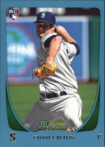 2011 Bowman Draft Blue #105 Chance Ruffin/499 