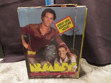 1985 TOPPS BABY THE DINOSAUR MOVIE TRADING CARDS BOX