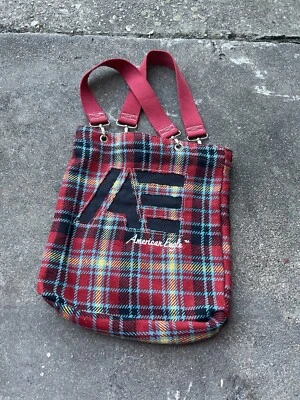 Bolso de Mano American Eagle a Cuadros ☼ Foto 1 de 4