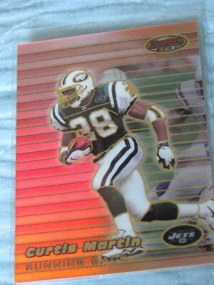 Raro 1999 Curtis Martin Numerado Bowman Mejor Refractor #391/400 - Jets Salón de la fama Foto 1 de 3