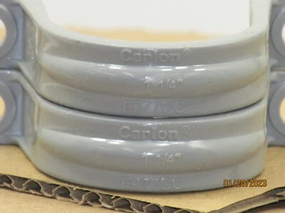 El anuncio es para: (2) correas de conducto de nailon Carlon E977GC de 1-1/4". Foto 1 de 4