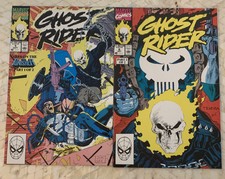 Ghost Rider - Issues 5 & 6 - 2 part story with the Punisher - 1st Printing -1990