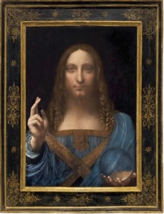 Leonardo da Vinci JESUS Painting That Sold for $450.3 MILLION Christian BUY NOW! - Picture 1 of 1