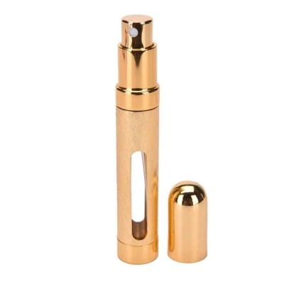HEAVEN 12ml GOLD Portable Refillable Perfume Aftershave Travel Atomiser Bottle Spray