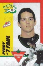 2001-02 Prince Albert Raiders #8 Perry Faul