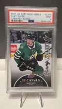 2021-22 Upper Deck Extended Young Guns Canvas Black #C375 Riley Tufte PSA 9