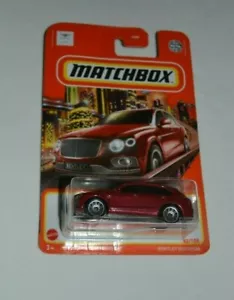 MATCHBOX 2022 CITY ADVENTURE 82/100 - BENTLEY BENTAYGA BORGOÑA METÁLICA - Imagen 1 de 8