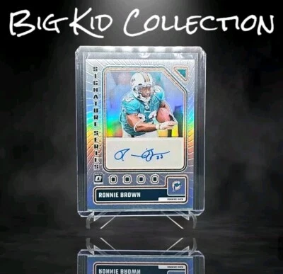 2023 Optic Ronnie Brown Signature Series Autograph  - Image 1 of 3