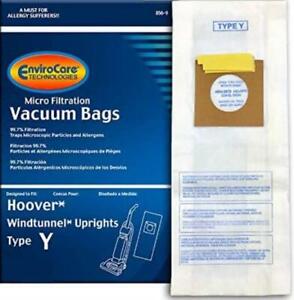EnviroCare Replacement Vacuum Bags for Hoover Type Y Upright Vacuum Cleaners