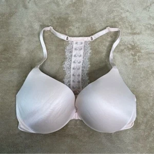 Victoria’s Secret So Obsessed Push-Up Front closure Bra in Light Pink size 36D - Picture 1 of 8