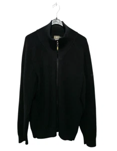 März Herren Merinowolle Strickjacke Gr. 52 / L schwarz Zip Sweatshirt Pullover - Bild 1 von 10