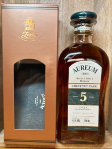 Aureum 1865 Chestnut Cask Whisky 5 Jahre Unique der Einzigartige 43 % 0,7 Liter - Bild 1 von 2