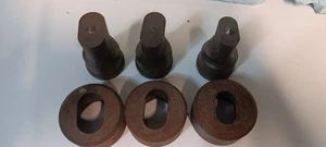 3 Oblong Punch & Die  Die Is 419 For  Ironworkers.  - Picture 1 of 5
