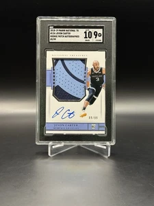 2018-19 National Treasures Jevon Carter Rookie Patch Auto /99 RPA Grizzlies SGC - Bild 1 von 2